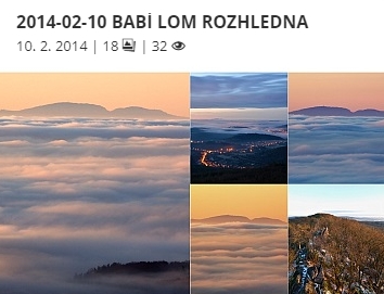 ráno na Babecu