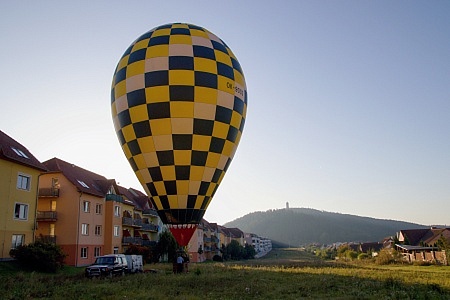 Balónem nad Tišnovem