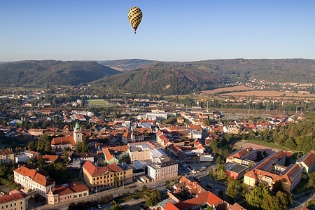 Balónem nad Tišnovem
