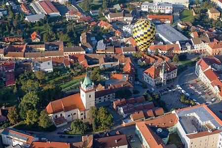 Balónem nad Tišnovem