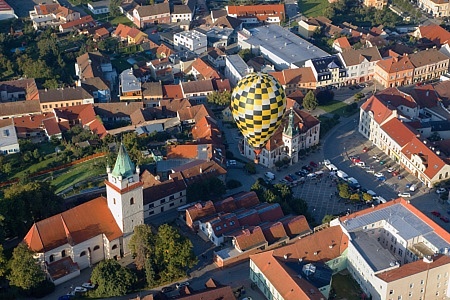 Balónem nad Tišnovem