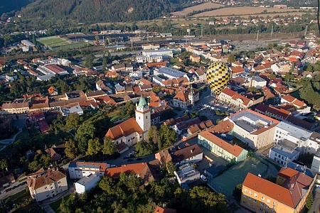 Balónem nad Tišnovem