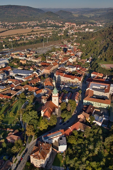 Balónem nad Tišnovem