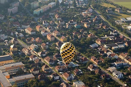 Balónem nad Tišnovem