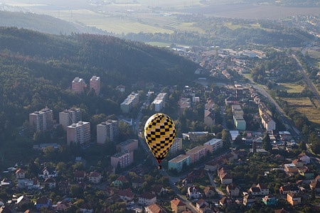 Balónem nad Tišnovem