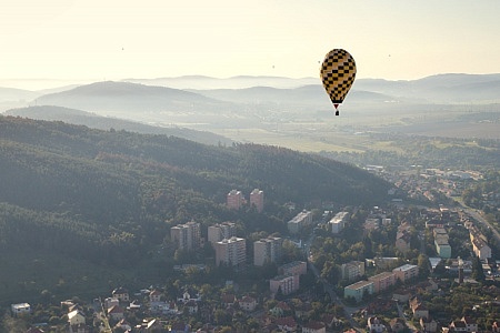 Balónem nad Tišnovem