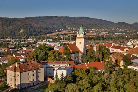 Balónem nad Tišnovem