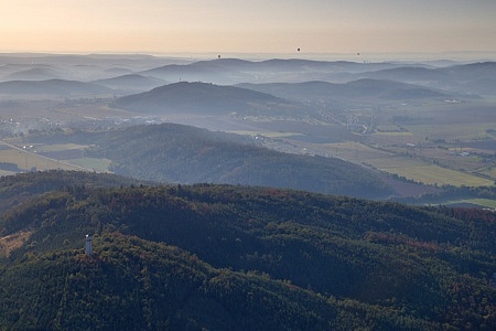 Balónem nad Tišnovem