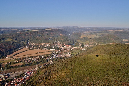 Balónem nad Tišnovem