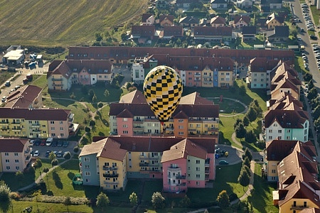 Balónem nad Tišnovem