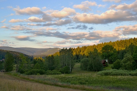 Krkonoše z apartmánu
