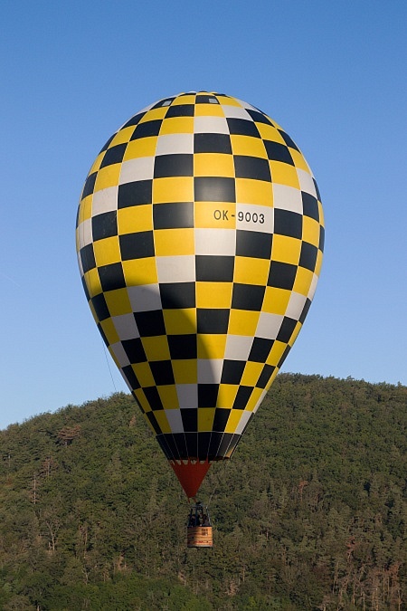 Balónem nad Tišnovem